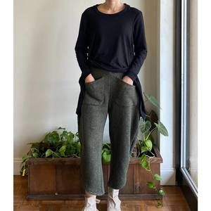 NEW KQ "the glenna" funky sweatpant in forest